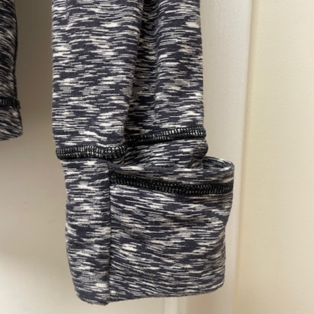 EUC Lululemon Define Rulu Jacket Spaced Out Space Dye Black White - Picture 9 of 12